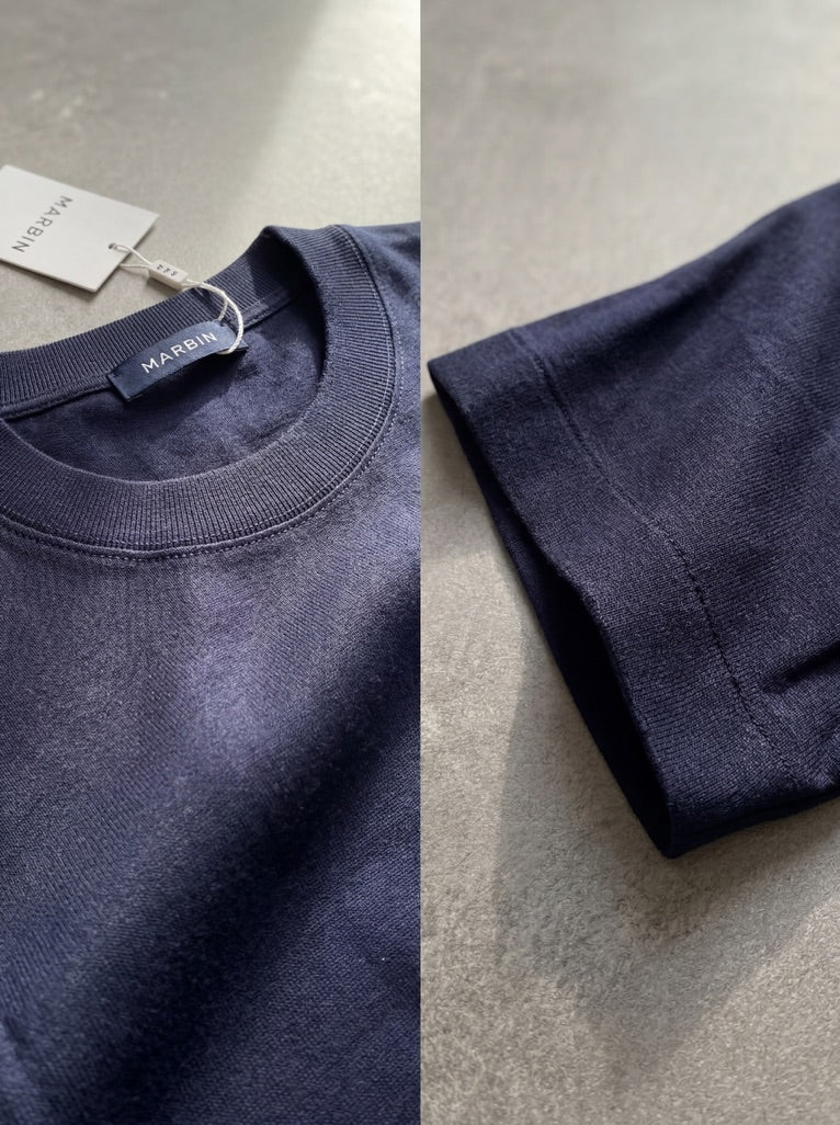 Erkek Slim Fit Lacivert Renk Rayon Tişört