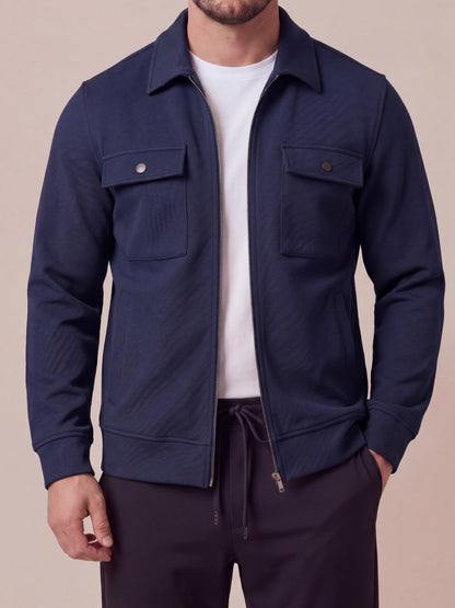 Slim Fit Gabardin Ceket- Lacivert