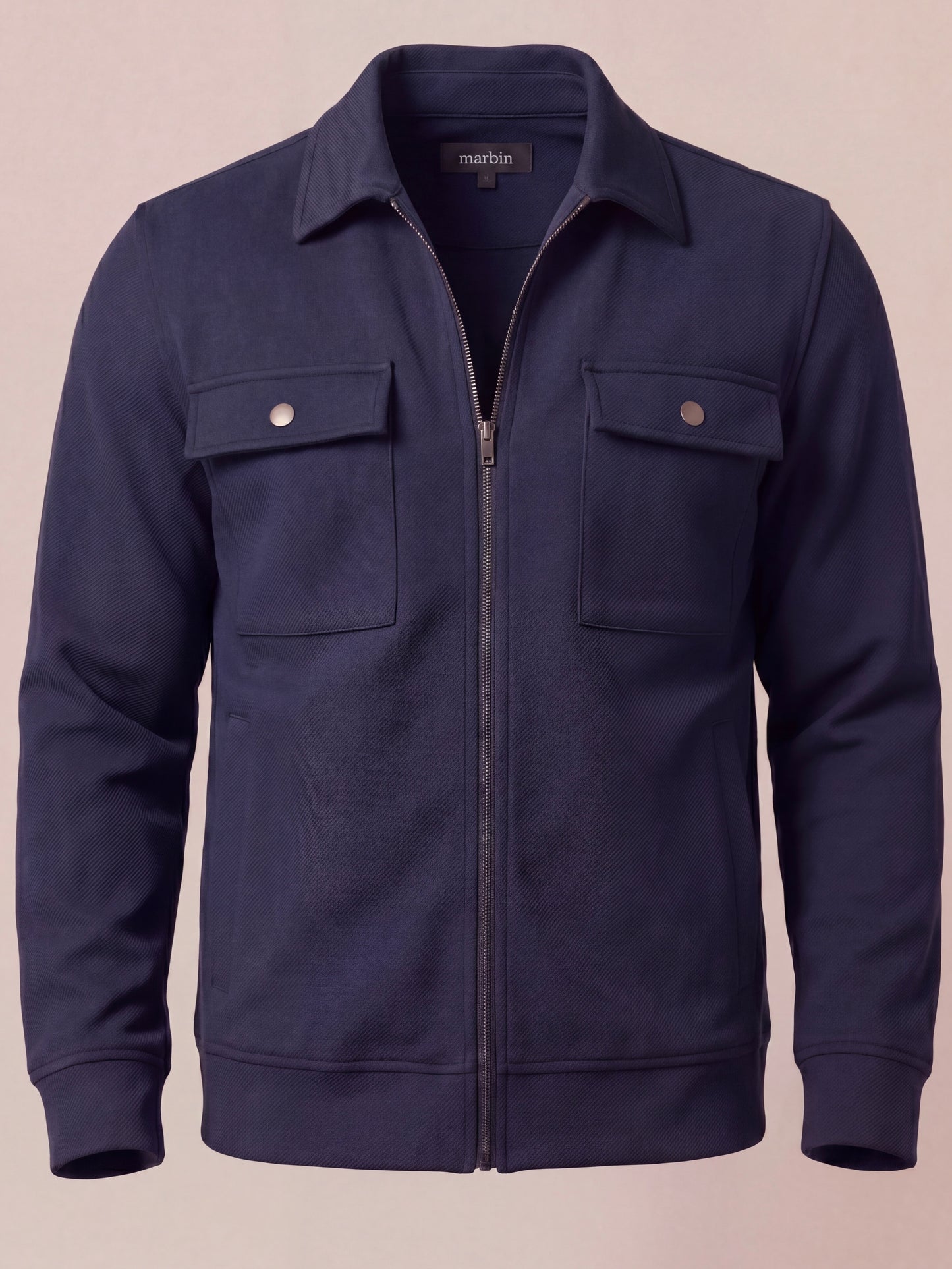 Slim Fit Gabardin Ceket- Lacivert