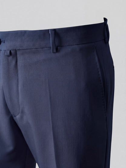 Erkek Slim Fit Lacivert Renk Kumaş Pantolon