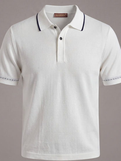 Erkek Slim Fit Beyaz Renk Desenli Rayon Tişört