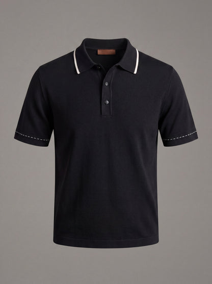 Erkek Slim Fit Siyah Renk Desenli Rayon Tişört