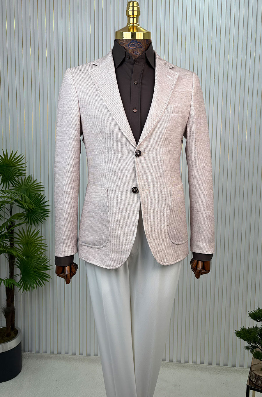 Torba Cep Yarım Astar Ceket Kombin Takım Elbise