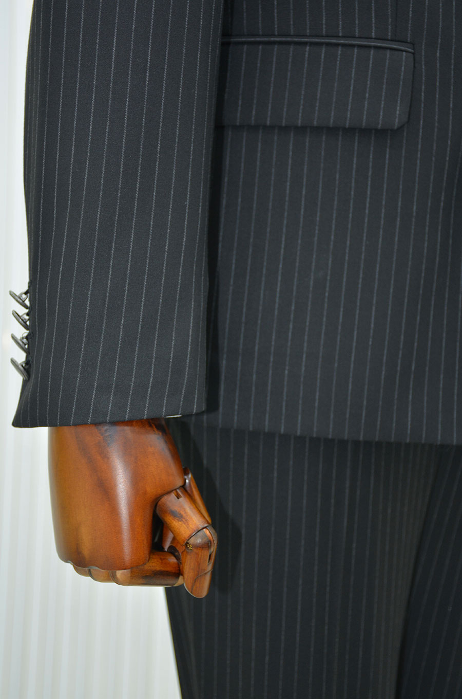 İtalyan Stil Slimfit ÇİZGİLİ  Ceket Pantolon Takım Elbise