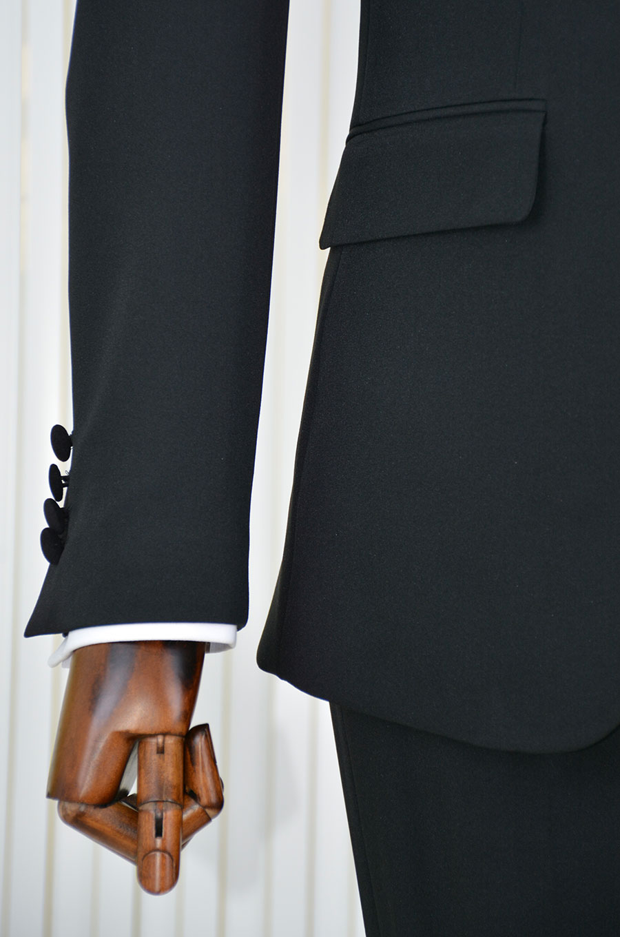 İtalyan Stil Şal Yaka (Saten-Kadife) Slimfit Damatlık  Takım Elbise